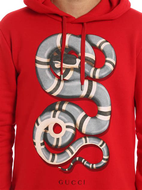 gucci snake sweater|gucci distressed hoodie.